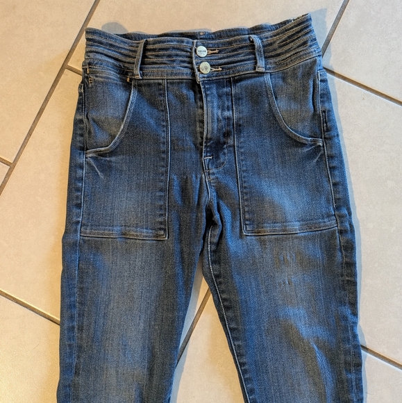 Frame Denim Jeans Le High Skinny Crop Jeans Size 27 - Picture 2 of 9